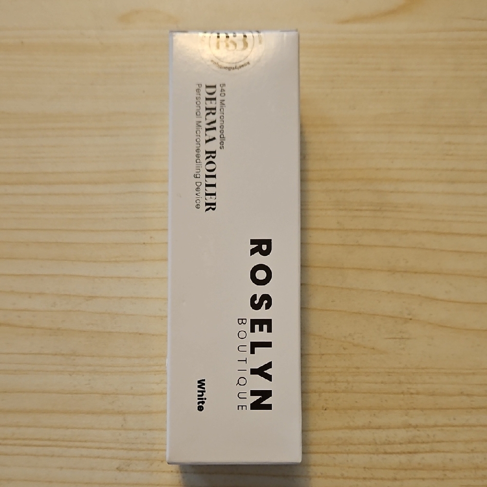 Roselyn Boutique White Derma Roller, In Box